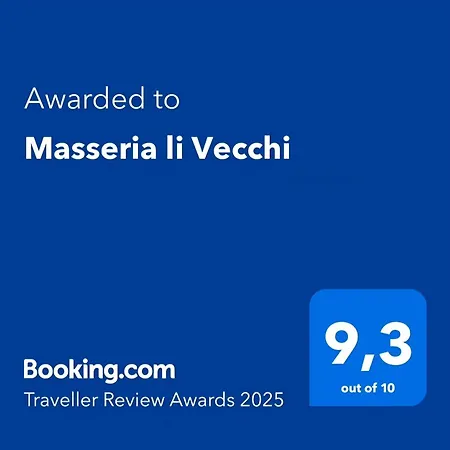 Bed & Breakfast Masseria Li Vecchi